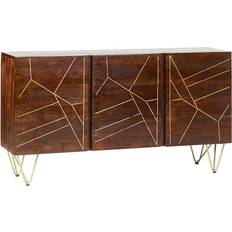 Handmade Dark Gold Extra Large 3 Sideboard