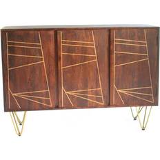 Handmade Dark Gold Large Sideboard