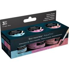 Crafters Companion Spectrum Noir AquaTint Liquid Ink 30ml Perfect 3pc