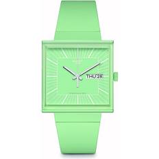 Swatch Watches Swatch What If Mint Bioceramic SO34G701 Green