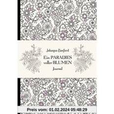 Ein Paradies voller Blumen Journal Johanna Basford Bog (Indbundet)