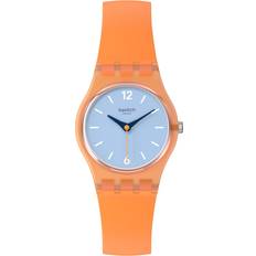 Swatch Watches Swatch View From A Mesa Orange &amp Light Blue LO116