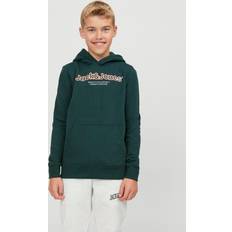 Ropa de niños Jack & Jones Logo Hoodie For Boys Green 128