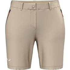 Beige - Donna Shorts Salewa Pantaloni Corti Trekking Donna - Beige