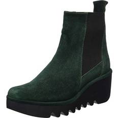 Fly London Chelsea Boots - Green Forest