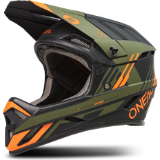 O'Neal BACKFLIP STRIKE V.23 Downhill MTB Helmet Black-Orange-Brown