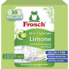 Frosch Rengøringsudstyr & -Midler Frosch All-in-1 Spülmaschinentabs, Limone, Kraftvolle