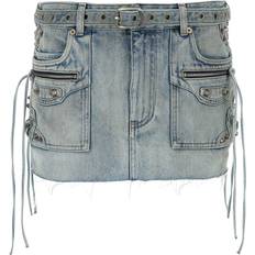 Balenciaga Jupes Balenciaga Denim Cagole Mini Skirt