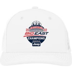 Zephyr Men's White Villanova Wildcats 2022 Big East Men's Basketball Conference Tournament Champions Locker Room Adjustable Hat