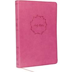 KJV, Value Thinline Bible, Large Print, Leathersoft, Pink, Red Letter Edition, Comfort Print, Religion, Hardback
