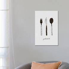 ClassicLiving Just Eat It - Canvas Graphic Framed Art