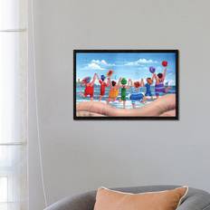 Highland Dunes Beach Party Rainbow Scene Peter Adderley Graphic Print on