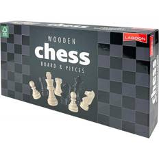 Lagoon Wooden Chess Board & Pieces