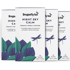 Dragonfly Tea Night Sky Calm, Organic Herbal