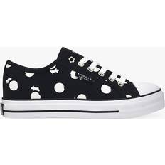 Radley Low Canvas Spot Trainers, Black