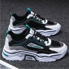 black green Beige-43 Mens Sneakers Casual Running Shoes Gym Men's Light Breathe Comfort Loafers Outdoor Jogging Zapatillas Hombre Multicoloured