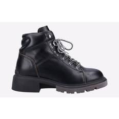 Hush Puppies Rita Leather Womens Black