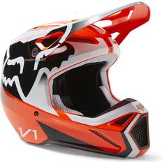 Fox V1 Leed motocross helmet Mod. 2023 orange