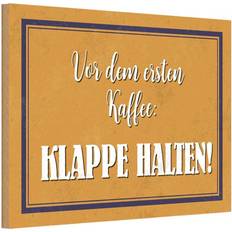 Vianmo Holzschild 20x30 cm - Kaffee Klappe