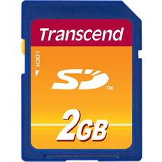 Memory Cards & USB Flash Drives Transcend 2GB SD Secure Digital Card