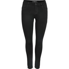 Kleding Noisy May NMJen Normal Waisted Jeans - Black Denim