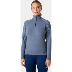 Helly Hansen Capa Intermedia Con Media Cremallera Verglas Para Mujer Azul