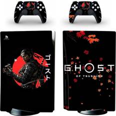 Aihontai Ghost of Tsushima PS5 Standard Disc Edition Skin Sticker Decal Cover for