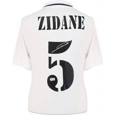 Exclusive Memorabilia Zinedine Zidane Signed Real Madrid 2022-23 Home Football Shirt