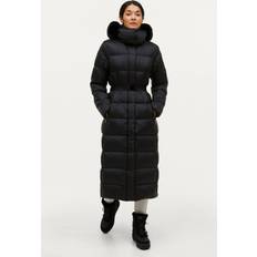 Dunfrakke Gold Long Down Coat - Shiny