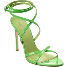 Lace-Up Højhælet Sandal - Grøn