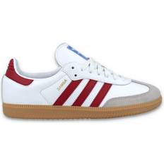 Damen - adidas Samba Sneakers Adidas Samba OG - Cloud White/Collegiate Burgundy/Gum