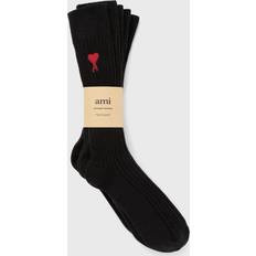 Ami Paris Herre Undertøj Ami Paris 3-Pack Heart Socks Black