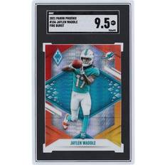 Sports Fan Apparel Panini America Jaylen Waddle Miami Dolphins 2021 Phoenix Fire Burst #106 SGC Authenticated Rookie Card