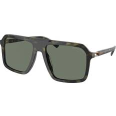 Michael Kors Unisex Sunglasses Michael Kors Murren Sunglasses MK2218U - Olive Tortoise