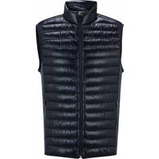 Kleding BOSS Lightweight water-repellent gilet with down filling Dark Blue