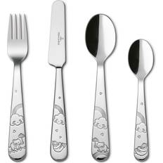 Villeroy & Boch Hochglanzpoliertes Kinderbesteck-Set Walk Like An Elephant, 1 Person (4-tlg
