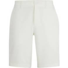 HUGO BOSS Shorts HUGO BOSS Men's Water-Repellent Slim-Fit Shorts White