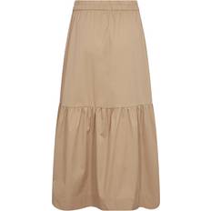 Co'Couture Skirts Co'Couture Cottoncc Crisp Gypsy Skirt - Beige