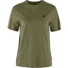 Fjällräven Woman T-shirts Fjällräven Women's Hemp Blend T-Shirt T-shirt XS, olive