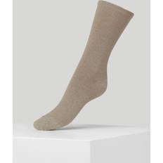 Strømper Mei Soft Plain Dots Brown/Gold