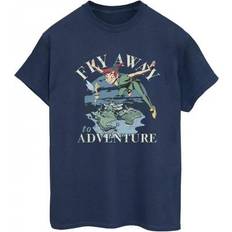 Boyfriend - Femme Hauts Disney Womens/Ladies Peter Pan Fly Away To Adventure Cotton Boyfriend T-Shirt