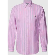 Polo Ralph Lauren Custom Fit Oxford Shirt - Pink/Blue