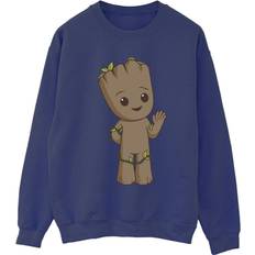 Marvel Am Groot Cute Groot Sweatshirt Navy