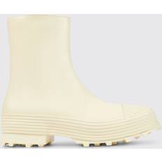 Unisex - White Ankle Boots Camper Flat Ankle Boots CAMPERLAB Woman colour White