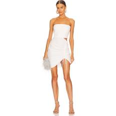 Amanda Uprichard Leeza Dress in Ivory. M, S, XL, XS