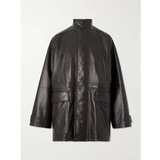 Balenciaga Overtøj Balenciaga Oversized Padded Leather Jacket - Brown