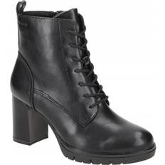 Tamaris Damen Schuhe Tamaris Lace Up Boots Stiefelette schwarz Vegan 25110