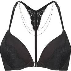 Realce Sujetadores Hunkemöller Sujetador Push-Up acolchado con aros Lorena Negro - D90