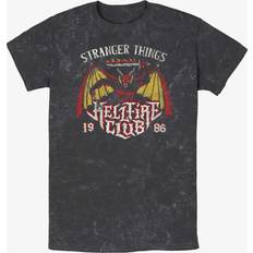 Hot Topic Stranger Things Demon Hellfire Club Mineral Wash T-Shirt