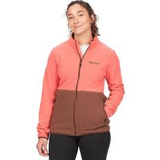 Marmot Women Jackets Marmot Rocklin Full Zip Jacket Women's Grapefruit/Pinecone M12402-22519-S